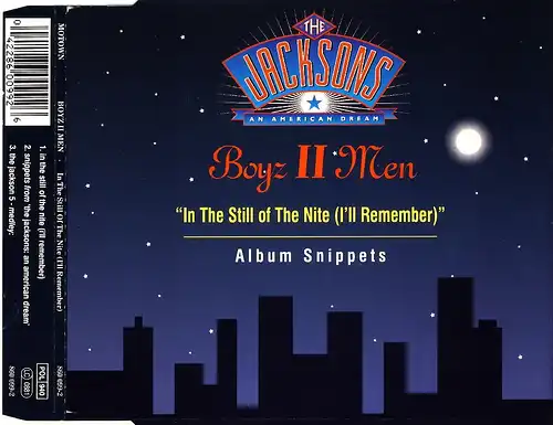 Boyz II Men - Dans The Still Of The Nite [CD-Single]