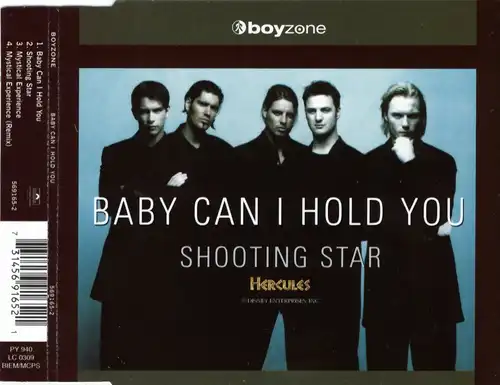 Boyzone - Baby Can I Hold You [CD-Single]