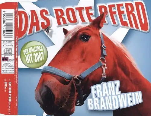 Brandwein, Franz - Das Rote Pferd [CD-Single]