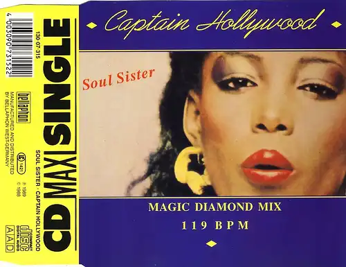 Capitaine Hollywood - Soul Sister [CD-Single]