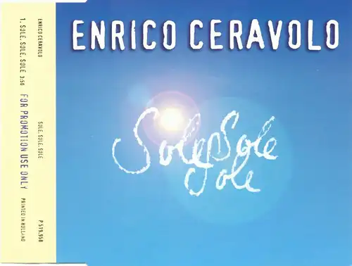 Ceravolo, Enrico - Sole, Soles, sole [CD-Single]