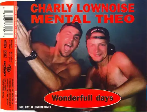 Charly Lownoise & Mental Theo - Wonderfull Days [CD-Single]
