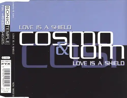 Cosmo & Tom - Love Is A Shield [CD-Single]