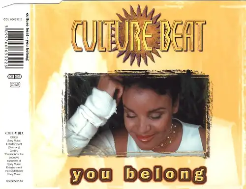 Culture Beat - You Belong [CD-Single]