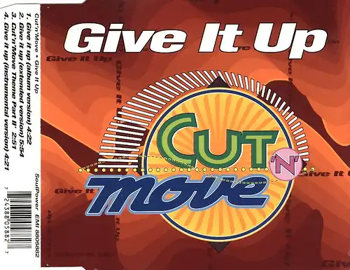 Cut 'n' Move - Give It Up [CD-Single]