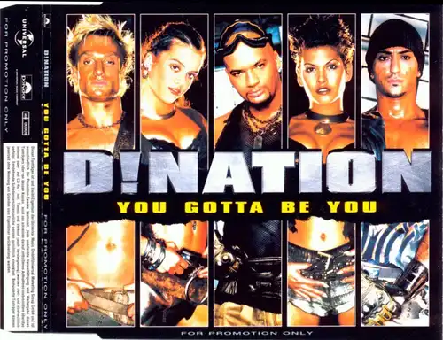 D!Nation - You Gotta Be You [CD-Single]