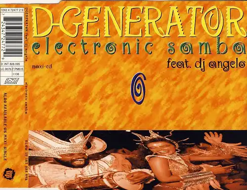 D-Generator - Electronic Samba [CD-Single]