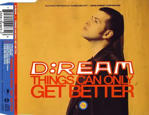 D:Ream - Things Can Only Get Better [CD-Single]