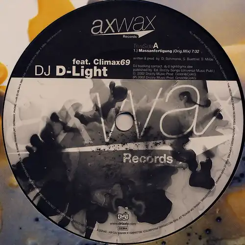 DJ D-Light - fabrication de massages [12&quot; Maxi]