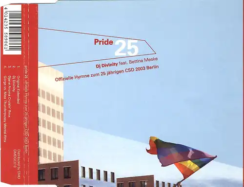 DJ Divinity feat. Bettina Meske - Pride 25 [CD-Single]