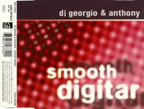 DJ Georgio & Anthony - Smooth Digitar [CD-Single]