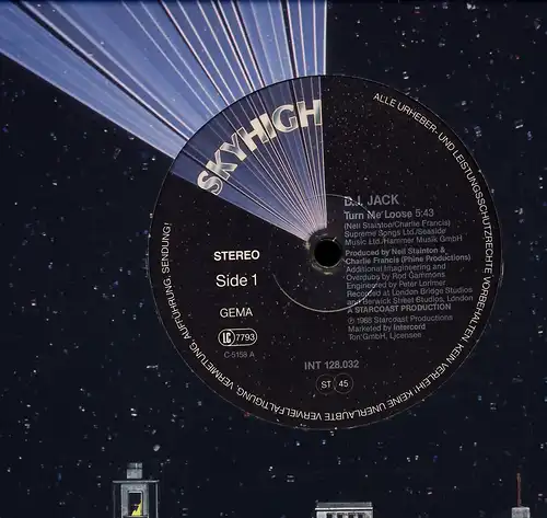 DJ Jack - Turn Me Loose [12&quot; Maxi]