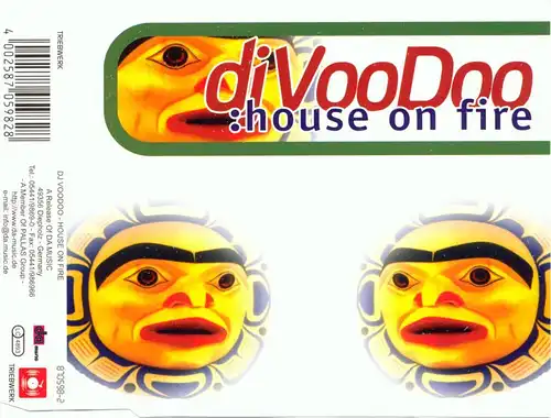 DJ Voodoo - House On Fire [CD-Single]