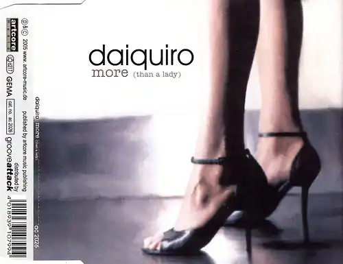 Daiquiro - More (Than A Lady) [CD-Single]