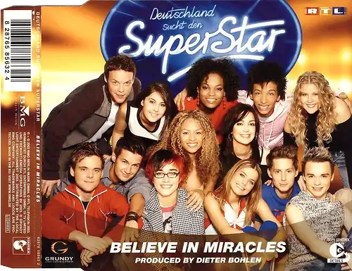 Deutschland Sucht Den Superstar - Believe In Miracles [CD-Single]