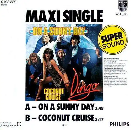 Dingo - On A Sunny Day [12&quot; Maxi]
