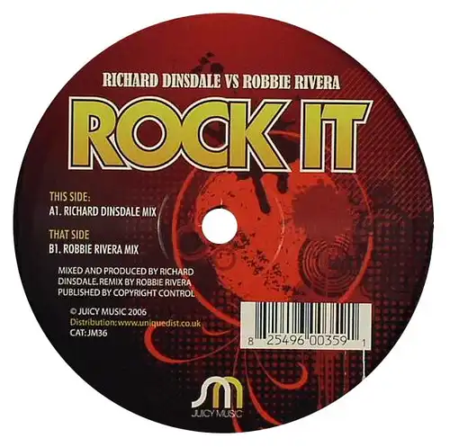 Dinsdale, Richard vs Rivera, Robbie - Rock It [12&quot; Maxi]
