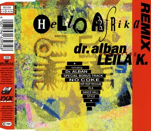 Dr. Alban feat. Leila K. - Hello Afrika [CD-Single]