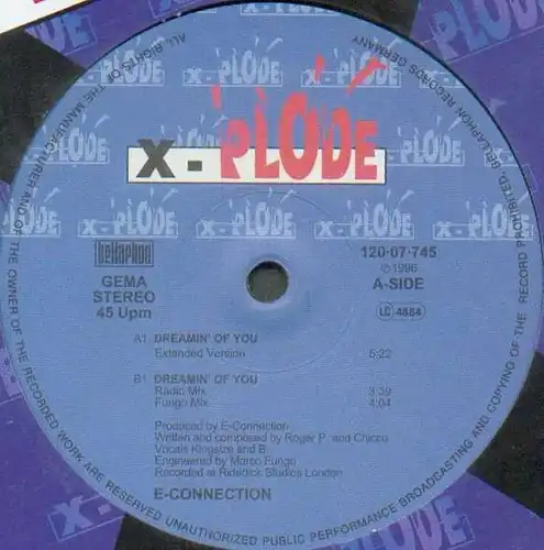 E-Connection - Dreaming Of You [12&quot; Maxi]