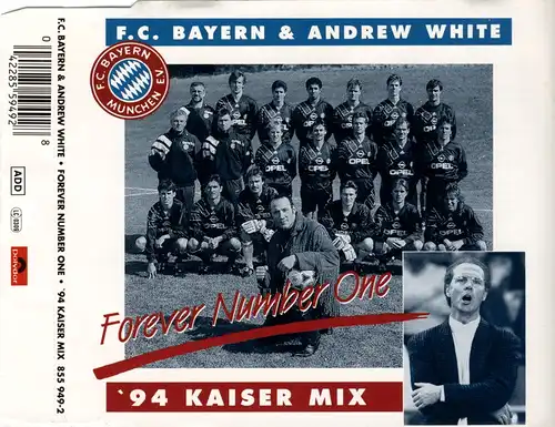 FC Bayern München & Andrew White - Forever Number One [CD-Single]