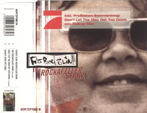 Fatboy Slim - The Rockafeller Skank [CD-Single]