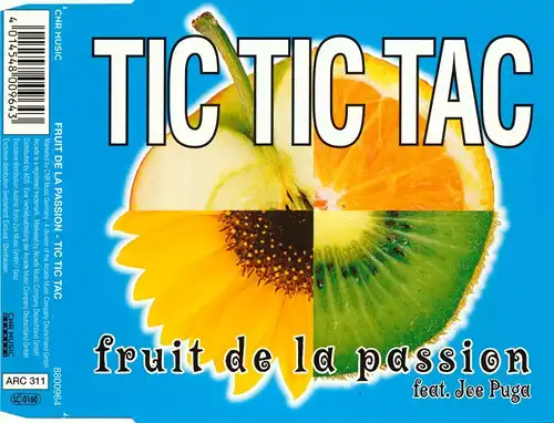 Fruit De La Passion - Tic Tic Tac [CD-Single]