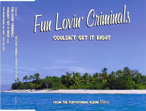 Fun Lovin' Criminals - Couldn't Get It Right [CD-Single]