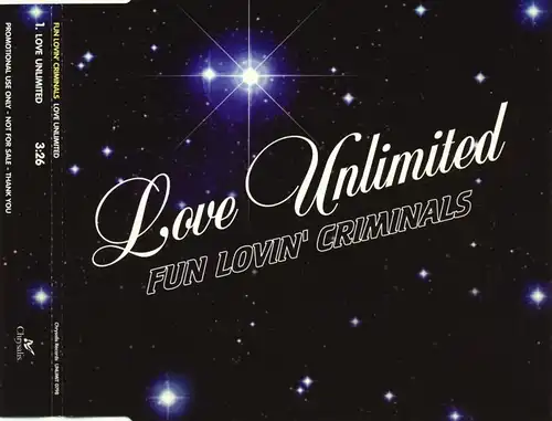 Fun Lovin' Criminals - Love United [CD-Single]