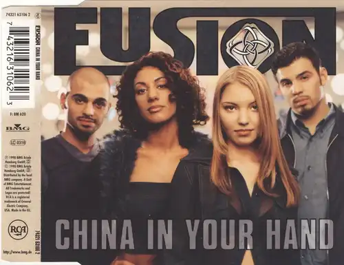 Fusion - Chine In Your Hand [CD-Single]