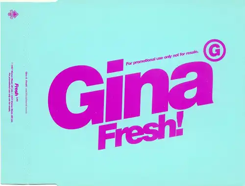 G., Gina - Fresh [CD-Single]