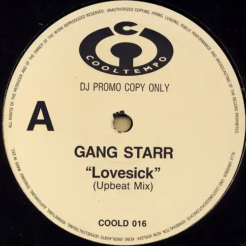 Gang Starr - Lovesick [12&quot; Maxi]