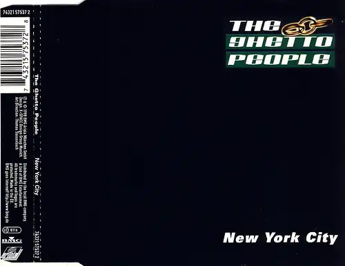 Ghetto People - New York City [CD-Single]