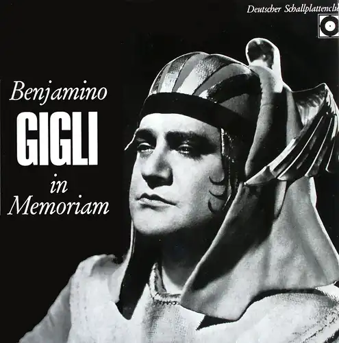 Gigli, Benjamino - In Memoriam [LP]