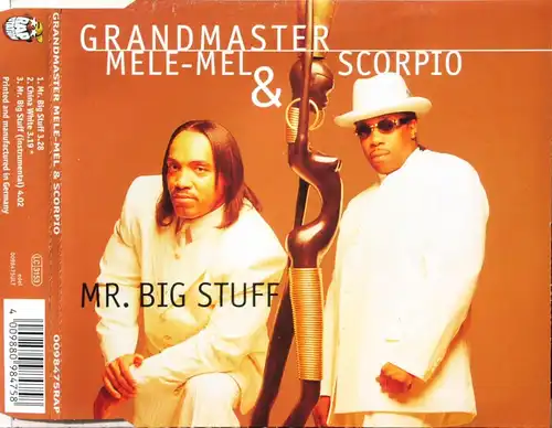 Grandmaster Mele Mel & Scorpio - M. Big Stuff [CD-Single]