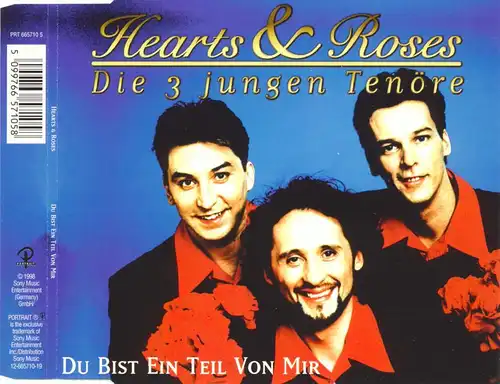 Hearts & Roses - Du Bist Ein Teil Von [CD-Single]