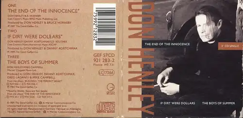 Henley, Don - The End Of The Innocence [CD-Single]