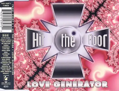 Hit The Floor - Love Generator [CD-Single]