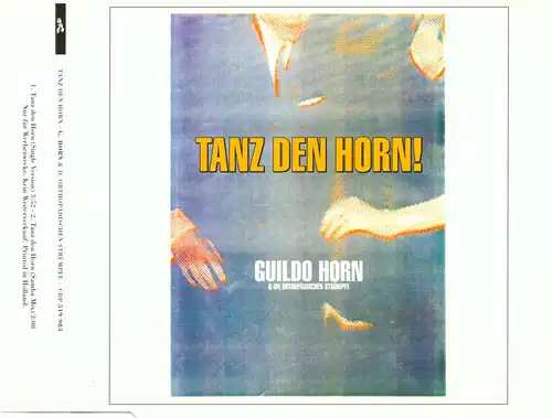 Horn, Guildo - Danse La Horne [CD-Single]