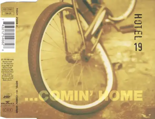 Hotel 19 - Comin' Home [CD-Single]