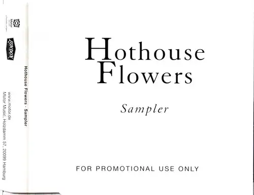 Hothouse Flowers - Sampler [CD-Single]