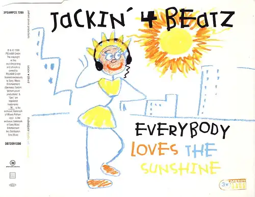 Jackin&#039; 4 Beatz - Everybody Loves The Sunshine [CD-Single]