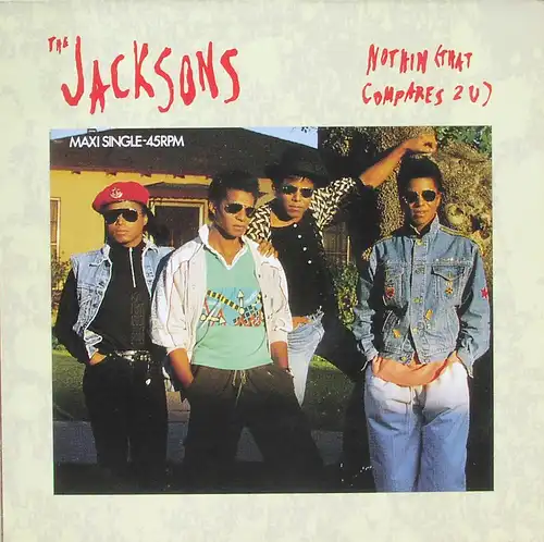Jacksons - Nothin (That Compares 2 U) [12" Maxi]