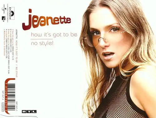 Jeanette - How It&#039;s Got To Be [CD-Single]
