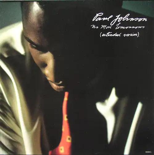 Johnson, Paul - No More Tomorrows [12&quot; Maxi]