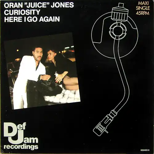 Jones, Oran 'Juice' - Curiosity/ Here I Go Again [12" Maxi]