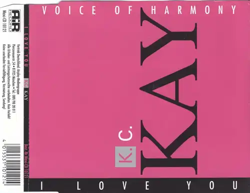 Kay, K.C. - I Love You [CD-Single]