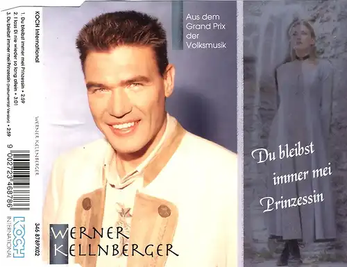 Kellnberger, Werner - Du Bleibst Immer Mei Prinzessin [CD-Single]