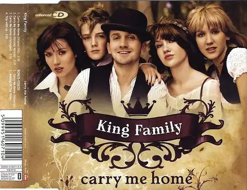 King Family - Carry Me Home [CD-Single]