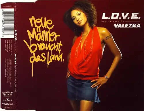 LOVE pres. Valezka - Neue Männer Braucht Das Land [CD-Single]