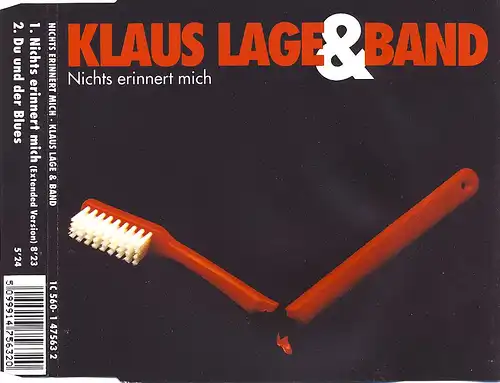 Lage Band, Klaus - Nichts Erinnert Mich [CD-Single]